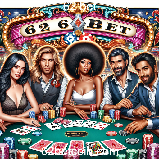 Atração dos Jogos de Mesa no 62 Bet